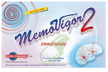 Euro-Pharma Linea Benessere del Sistema Nervoso Memovigor 2 20 Compresse