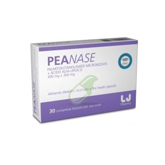 LJ Pharma Linea Gravidanza Peanase Integratore 30 Compresse Biastrat Gluten free
