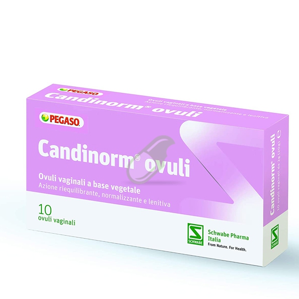 Pegaso Linea Ginecologica Candinorm Pro ovuli vaginali 10 pezzi
