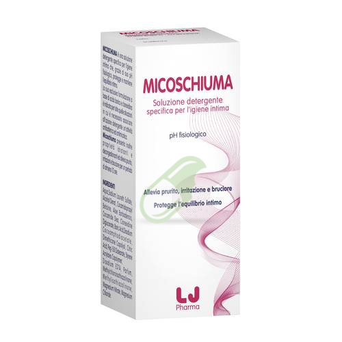LJ Pharma Linea Benessere della Donna Micoschiuma Soluzione Ginecologica 80 ml