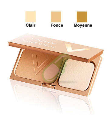 Vichy Linea Teint Ideal Fondotinta Illuminante in Polvere Compatto Colore Fonce