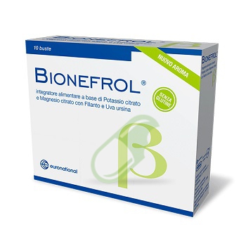 Euronational Linea Benessere delle vie urinarie Bionefrol Integratore 10 Bustine