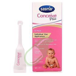 Sasmar Linea Gravidanza Conceive Plus Lubrificante vaginale 8 pezzi
