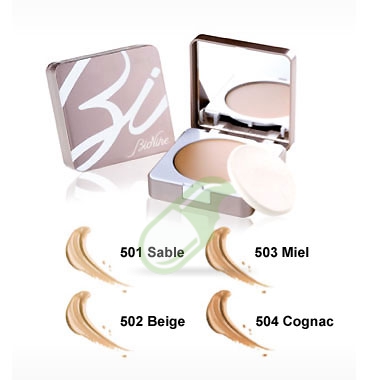 Bionike Linea Defence Color Fondotinta Compatto Second Skin 9 ml 501 Sabbia