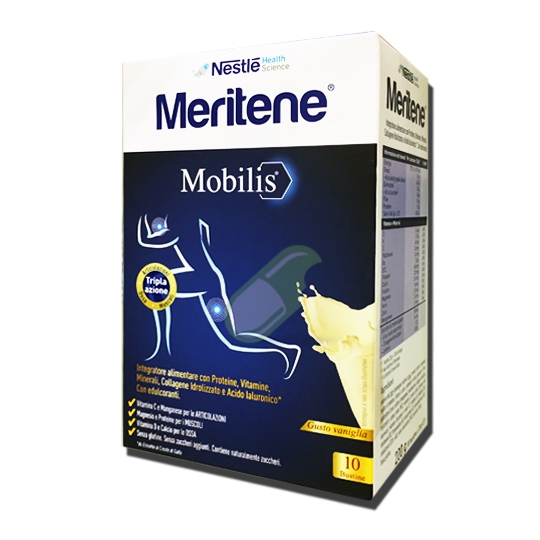 Nestl� Linea Alimentazione Speciale Meritene Mobilis Gusto Vaniglia 10 bustine