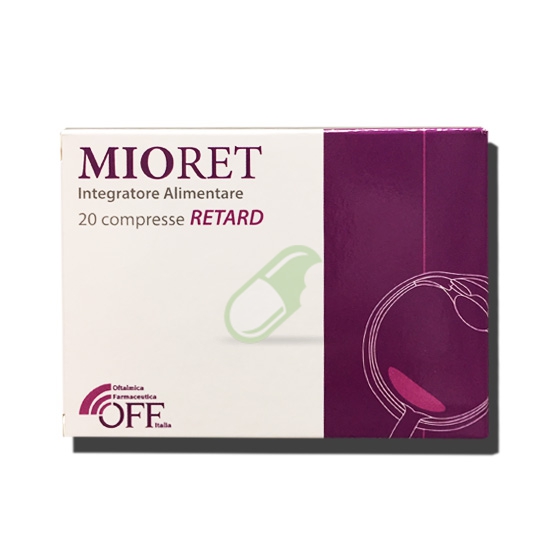 OFF Italia Linea Benessere dell'occhio Mioret Retard Integratore 20 Compresse