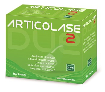 Sofar Linea Benessere delle Articolazioni Articolase 2 Integratore 20 Bustine