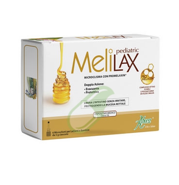 Aboca Naturaterapia Linea Benessere Intestinale Melilax Pediatrico 6 Microclismi