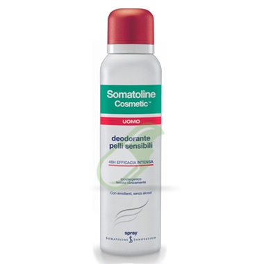 Somatoline Cosmetic Linea Uomo Deodorante Pelli Sensibili Spray 150 ml Offerta S