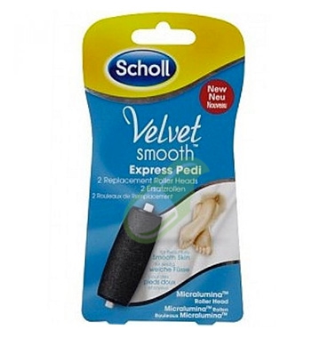 Scholl Linea Pedicure Professionale Velvet Soft Roll Confezione da 2 Ricambi