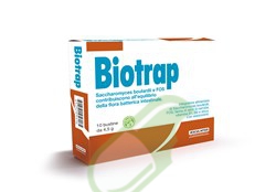 Aesculapius Farmaceutici Linea Intestino sano Biotrap integratore 10 Bustine