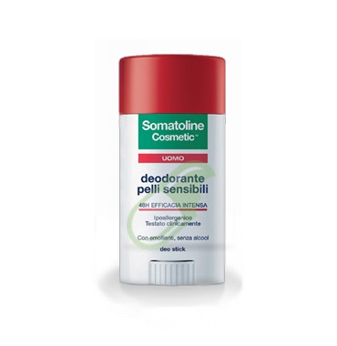 Somatoline Cosmetic Linea Uomo Deodorante Pelli Sensibili Stick 40 ml