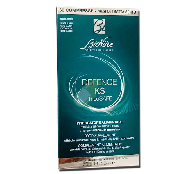 BioNike Linea Defence KS Tricosafe Integratore Anticaduta 60 Compresse