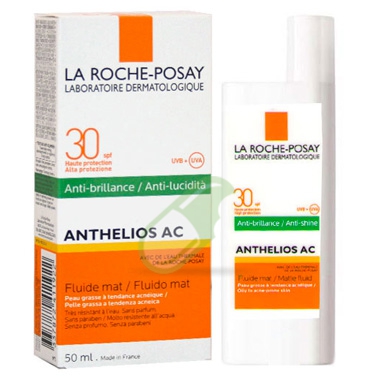 La Roche Posay Linea Solare SPF30 Anthelios AC Fluido Opacizzante Viso 50 ml