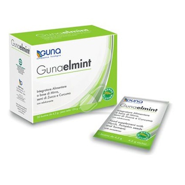 Guna Linea Intestino Sano Gunaelmint Integratore Alimentare 30 Bustine
