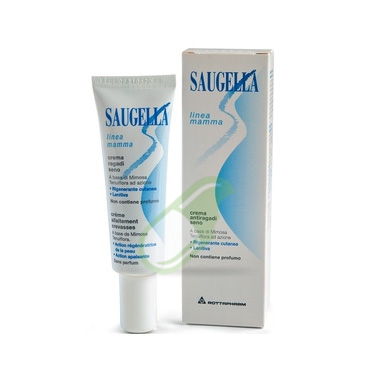 Saugella Linea Gravidanza Allattamento Crema Lenitiva Anti-Ragadi Seno 30 ml
