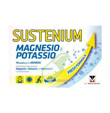 Menarini Linea Sali Minerali Sustenium Magnesio Potassio Integratore 14 Buste
