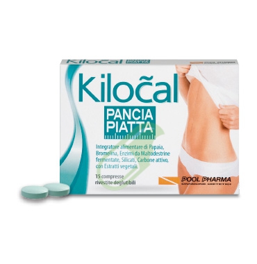 Kilocal Linea Intestino Sano Pancia Piatta Integratore Alimentare 15 Compresse
