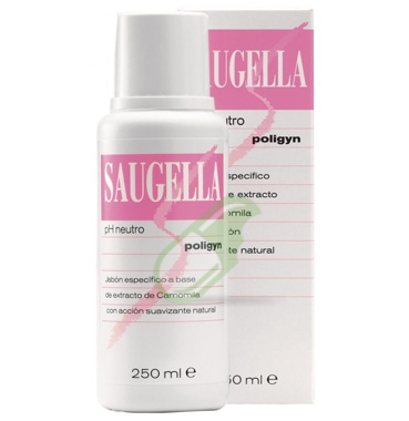 Saugella Linea Poligyn Rosa Dermoliquido Detergente Intimo Delicato 250 ml