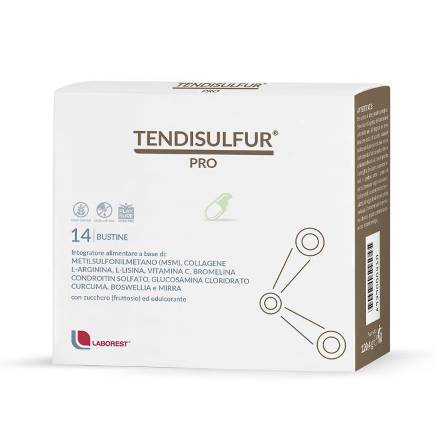 Laborest Italia Linea Articolazioni Sane Tendisulfur Pro Integratore 14 Buste