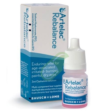 Baush & Lomb Linea Salute degli Occhi Artelac Rebalance Collirio 1 Flacone 10 ml