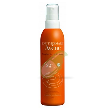 Avene Linea Solare Pelli Sensibili SPF20 Spray Solare Protezione Media 200 ml