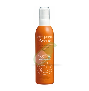 Avene Linea Solare Pelli Sensibili SPF30 Spray Solare Protezione Media 200 ml