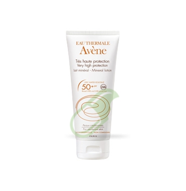 Avene Linea Solare Pelli Intolleranti SPF 50+ Latte Schermo Minerale 100 ml