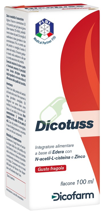 Dicofarm Linea Benessere sistema immunitario Dicotuss Flacone 100 ml