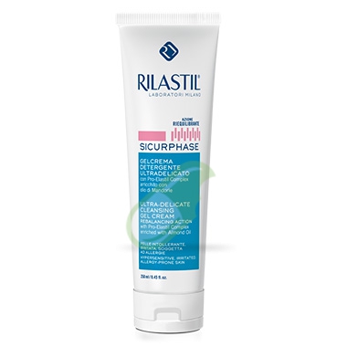 Rilastil Linea Sicurphase Pelli Sensibili Reattive Gel Crema Detergente 250 ml