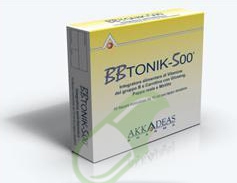 Akkadeas Pharma Linea vitamine e minerali BBTonik 500 10 flaconcini