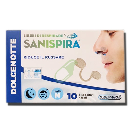 So.Se. Pharm Sanispira Dolce notte 10 Pezzi Taglia M