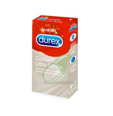 Durex Linea Contatto Profilattici Ultra Sottili Confezione con 6 Profilattici