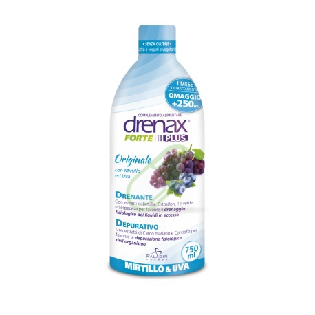 Paladin Linea Drenante Drenax+ Forte Plus Riequilibrante Soluzione 750 ml