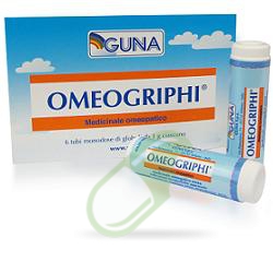 Guna Linea Benessere ed Energia Omeogriphi Globuli 6 Tubi