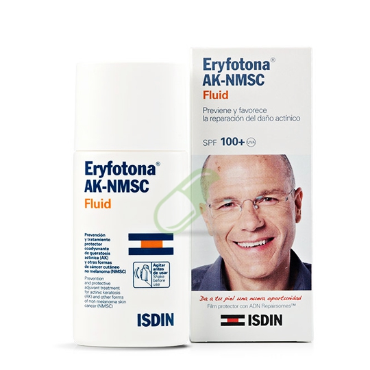 ISDIN Linea Protezione Solare Eryfotona AK-NMSC Fluid Protezione Molto Alta 50ml