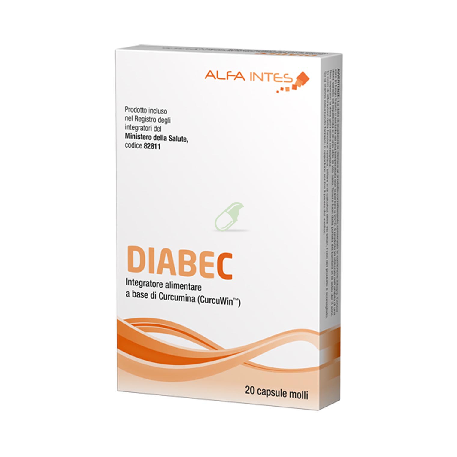 Alfa Intes Linea salute dell'occhio Diabec Integratore 20 Capsule