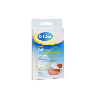 Scholl Linea Calli e Durezze Trattamento Calli Duri 6 Cerotti Callifughi
