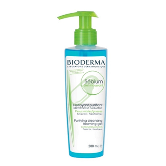 Bioderma Linea Sebium Gel Moussant Detergente Equilibrante Pelli Grasse 200 ml