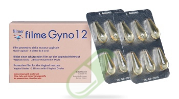 Hulka LineaBenessere della donna Filme Gyno 12 ovuli