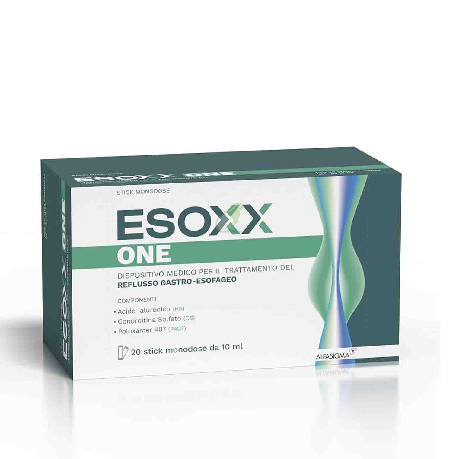 Alfasigma Linea Stomaco Sano Esoxx One 20 Buste Stick Monodose da 10 ml