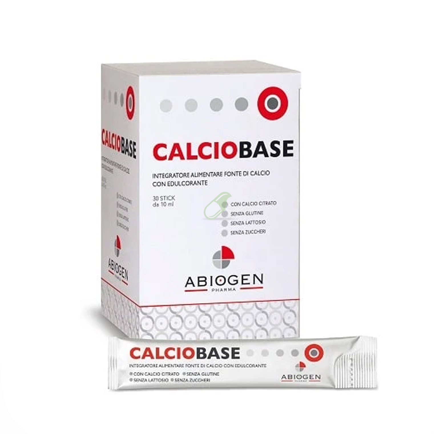 Abiogen Pharma Linea Ossa sane Calciobase Integratore 30 stick