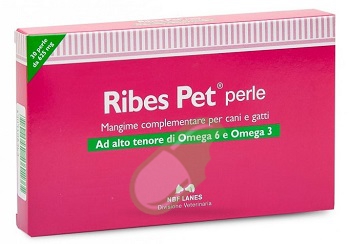 NBF Lanes Linea Veterinaria Ribes Pet Integratore 30 perle