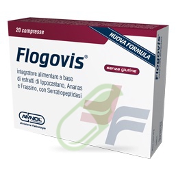 Amnol Linea Benessere del Microcircolo Flogovis Integratore 20 Compresse 800 mg