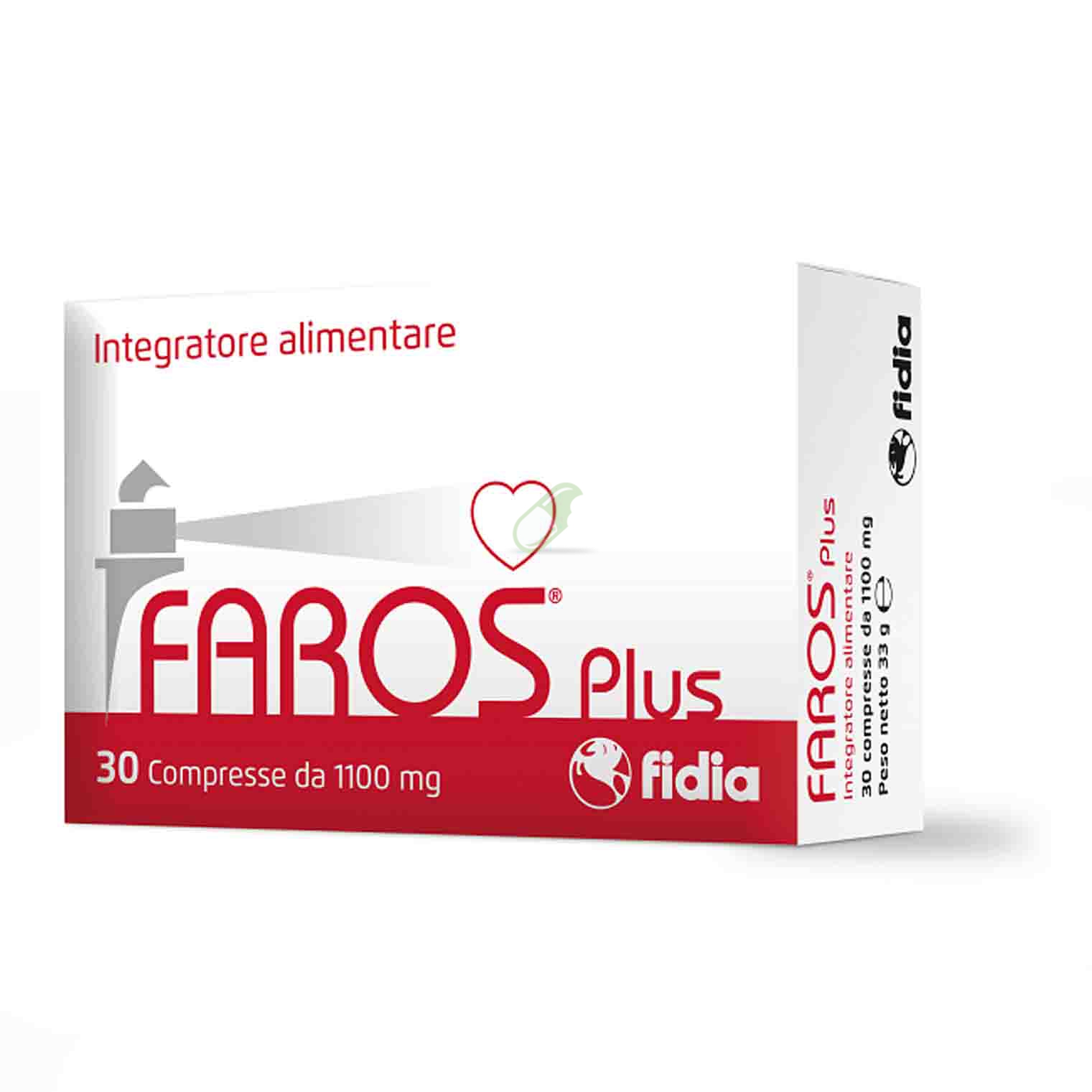 Fidia Farmaceutici Linea Controllo del Colesterolo Faros Plus 30 compresse