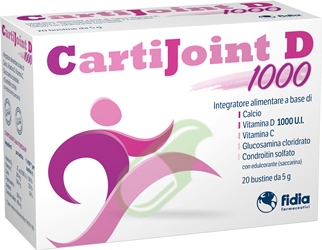 CartiJoint D 1000 Linea Salute e Benessere delle Articolazioni 20 Bustine