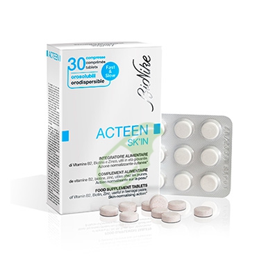 BioNike Linea Acteen Acteen Sk'In Riequilibrante Integratore 30 Compresse