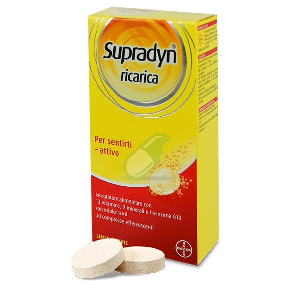 Supradyn Linea Benessere ed Energia Supradyn Ricarica 30 Compresse eff.