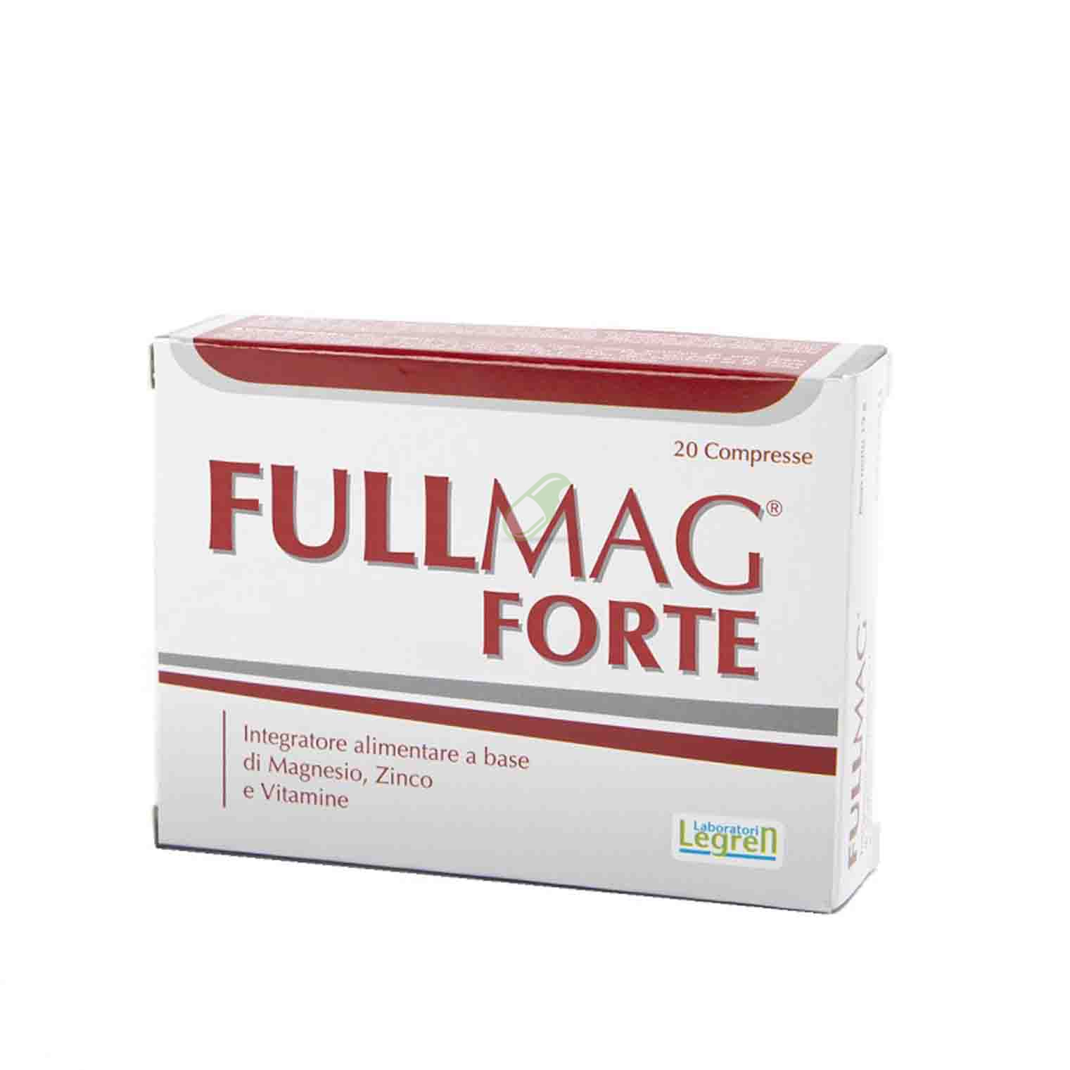 Laboratori Legren Linea Benessere Fullmag Forte Integratore 20 Compresse