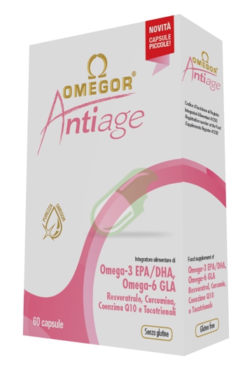 UGA Nutraceuticals Linea Antiet Omegor Antiage Integratore 60 capsule